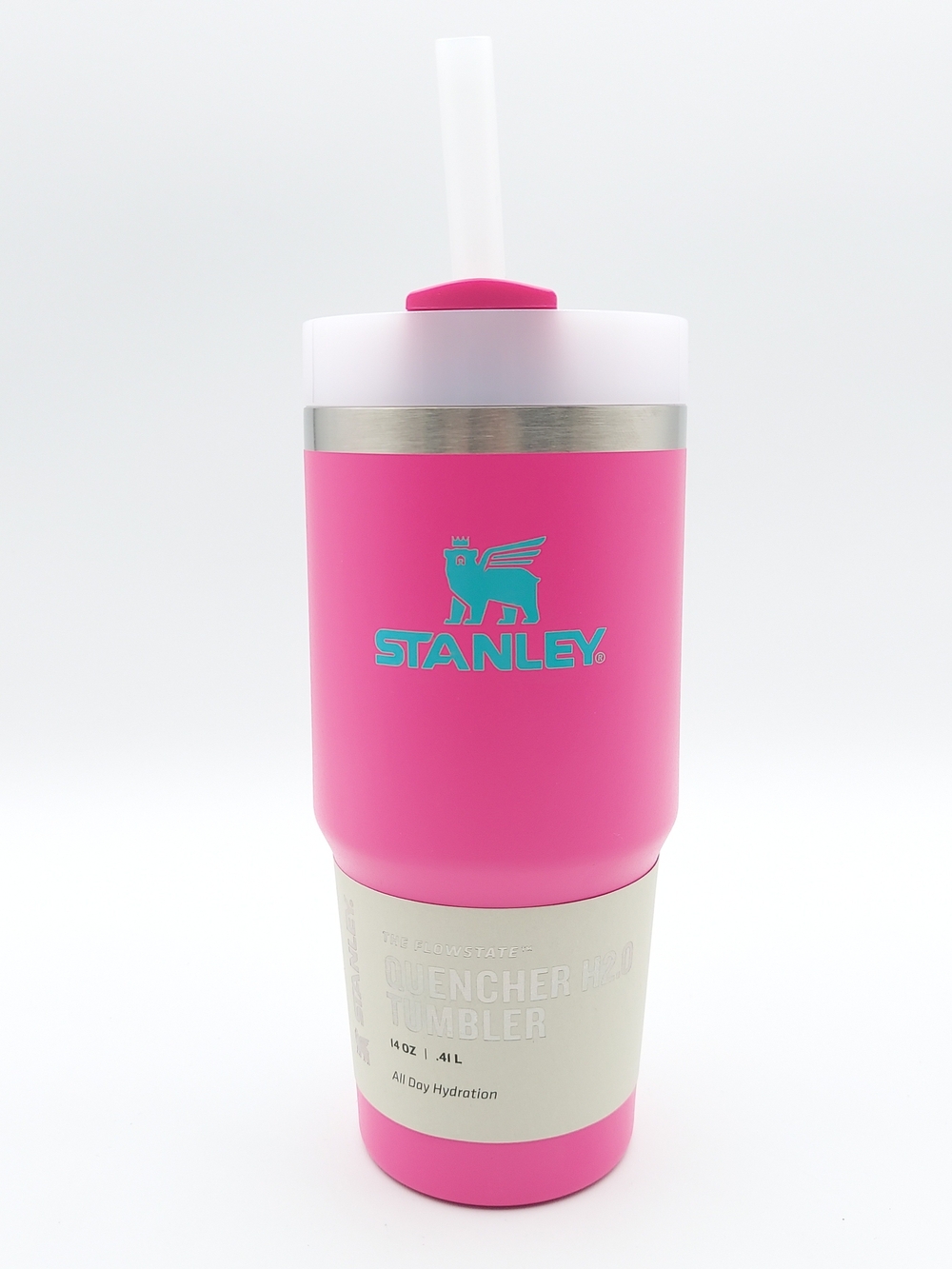 Stanley The Quencher H2.0 FlowState™ Tumbler | 14 OZ - Passion Pink
